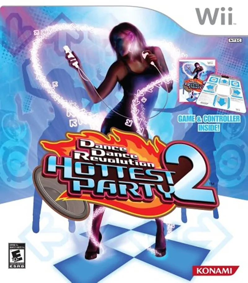 Dance Dance Revolution Hottest Party 2 With Dance Mat (WII)