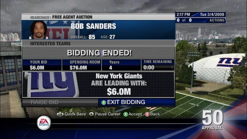NFL Head Coach 09