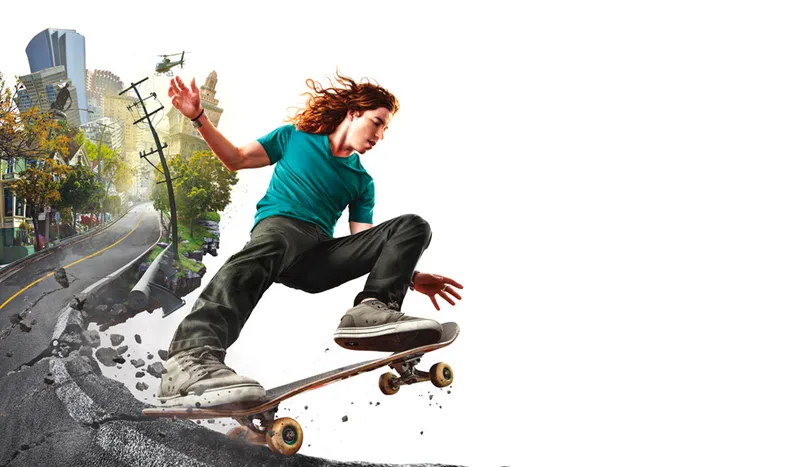 Shaun White Skateboarding