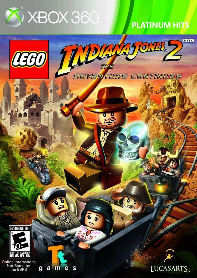 LEGO Indiana Jones 2: The Adventure Continues [Platinum Hits] (X360)