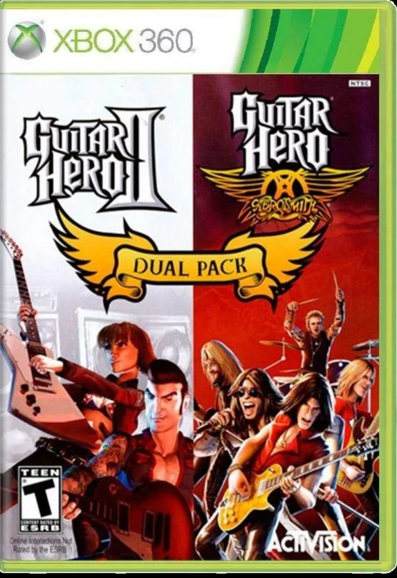 Guitar Hero II & Guitar Hero Aerosmith Dual Pack (X360)