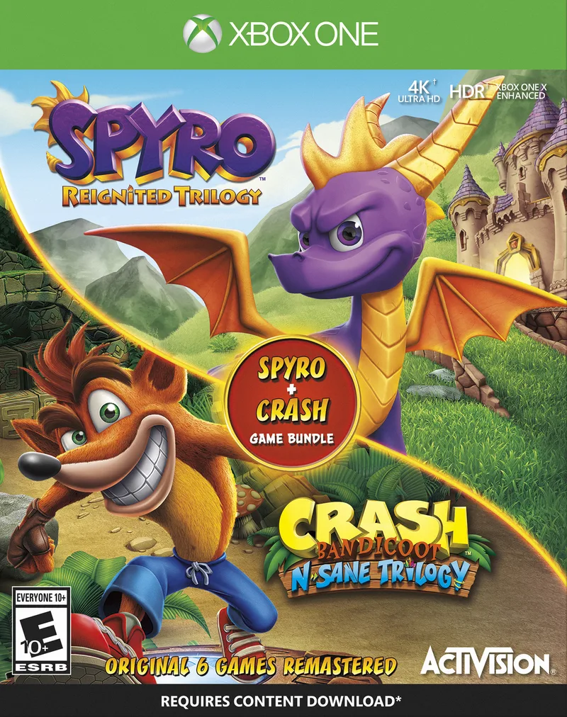 Spyro Reignited Trilogy / Crash Bandicoot N. Sane Trilogy (XONE)
