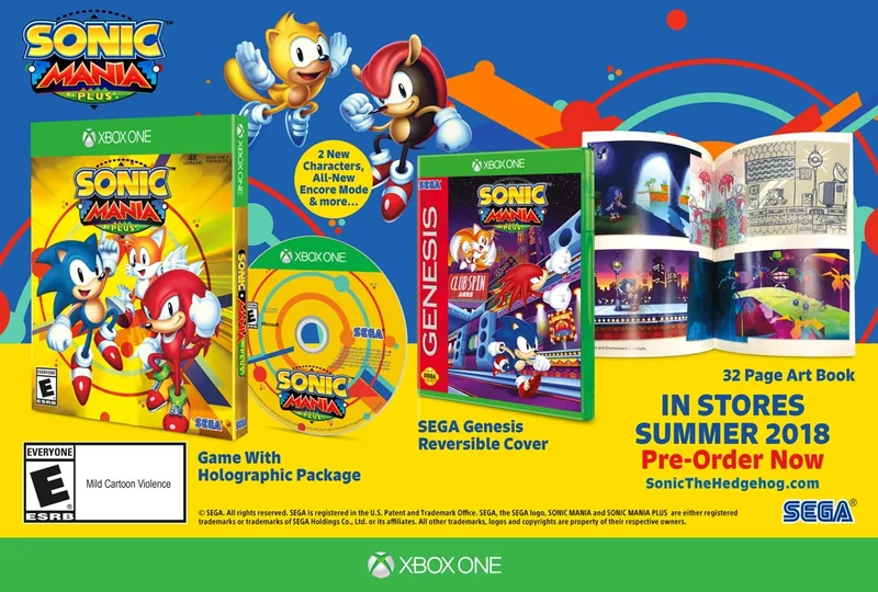 Sonic Mania Plus [Artbook Edition]